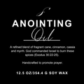 Anointing Oil Aromatherapy Candle - Decorative Candle for Home Decor and Ornaments
