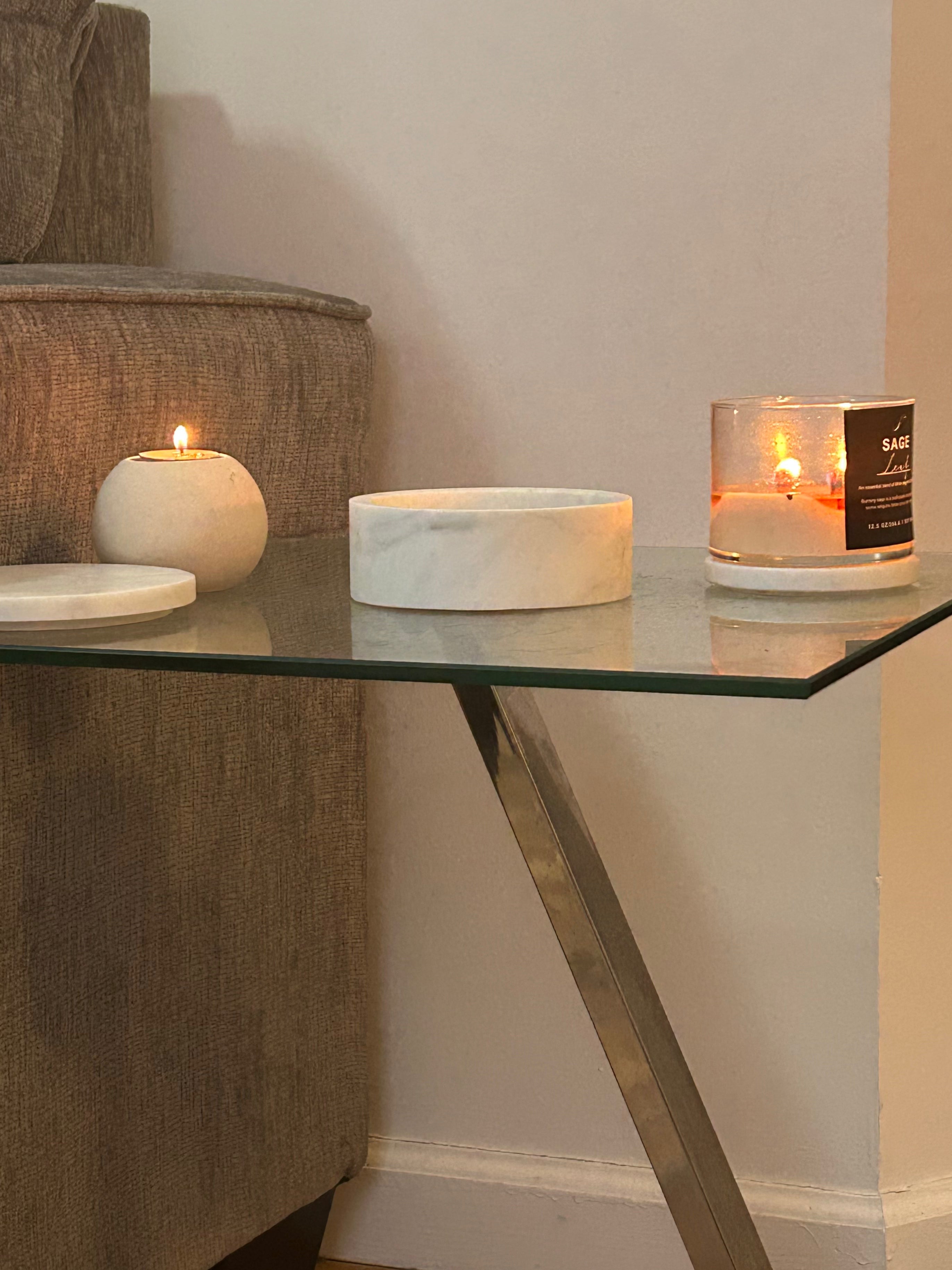 Sage Aromatherapy Candle - Decorative Candle for Home Decor and Ornaments